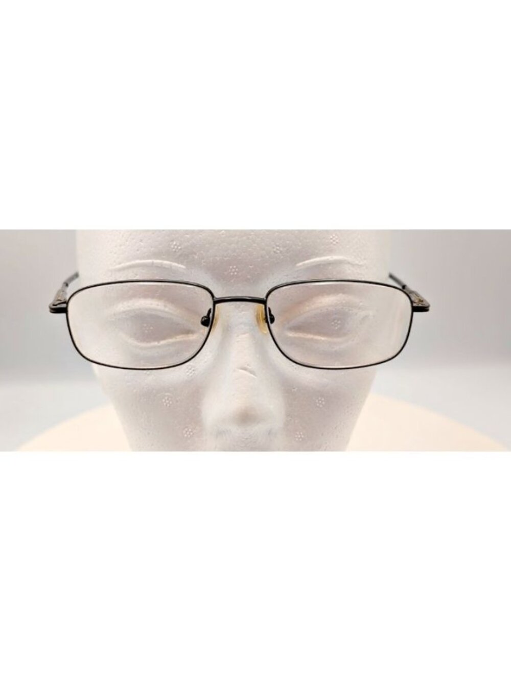 Harley Davidson Gunmetal Rectangle Lens Glasses Frames Used 140 Full Rim